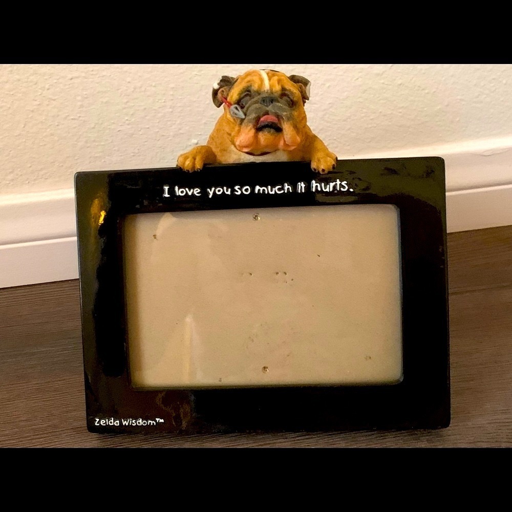 Bulldog Picture Frame - Picture 5 of 14